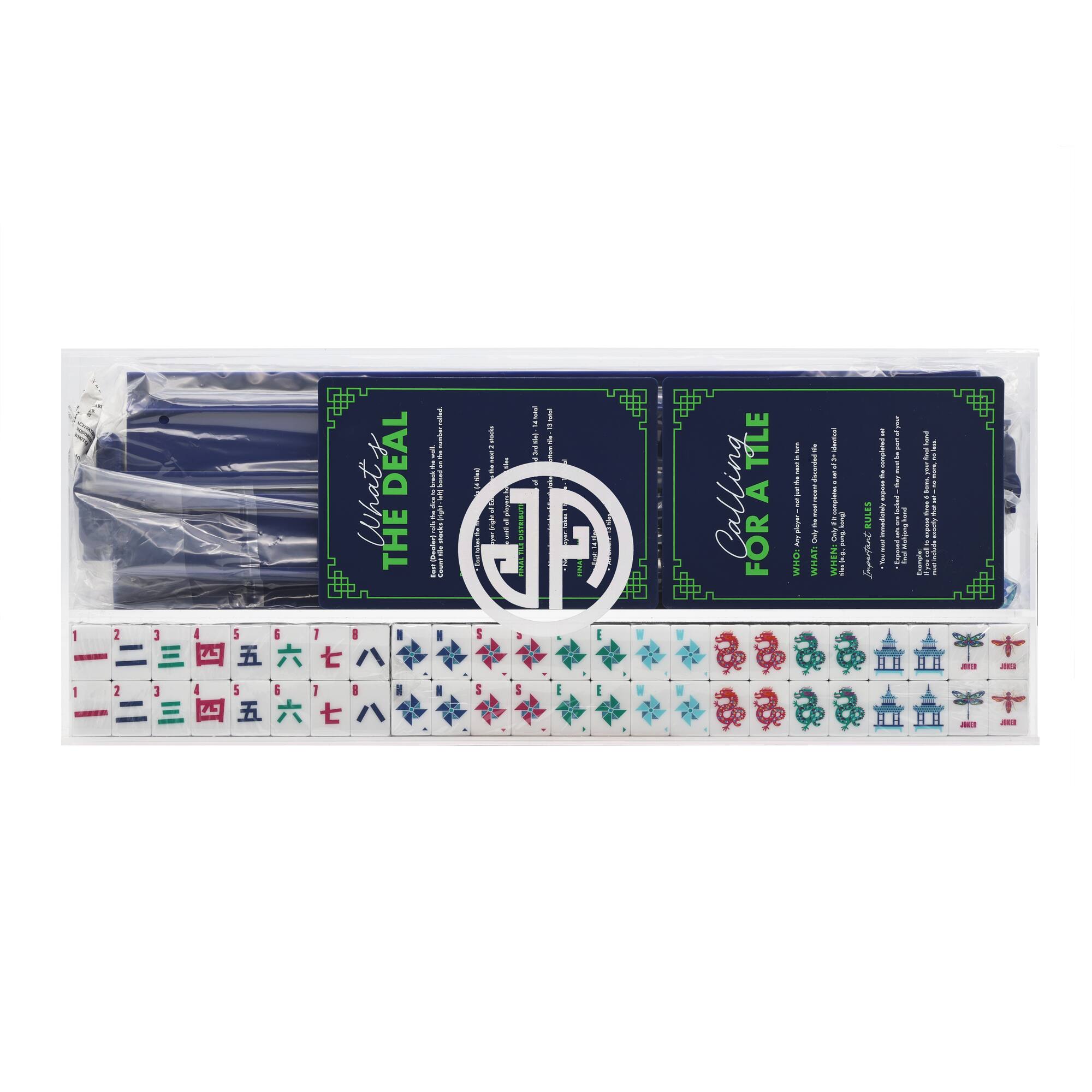 Jonathan Adler x Michaels Blue Mahjong Game Set